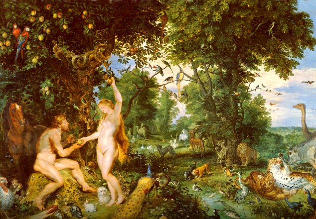Adam, Eve, and Lucifer