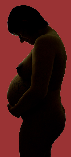 Pregnant Woman Copyright LiberatedOfLucifer.org 2015