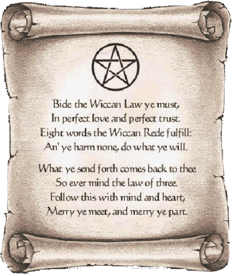 Wiccan Rede and Threefold Law